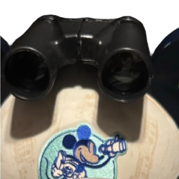 Disney Vacation Club DVC Mickey Mouse Hat with Chin Strap & Binoculars - Picture 9 of 16